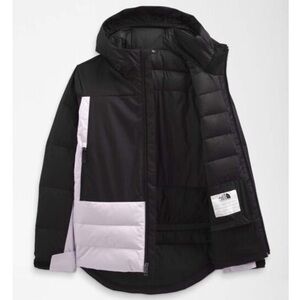 The North Face Pallie Down Jacket Lavender Fog Girls Extra Large 14-16 W1